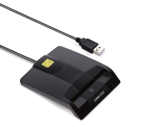 USB smart card reader over Ethernet