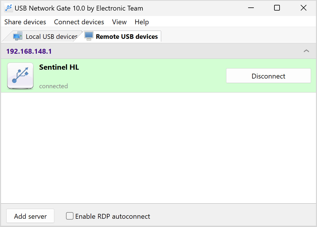 disconnect from USB Windows